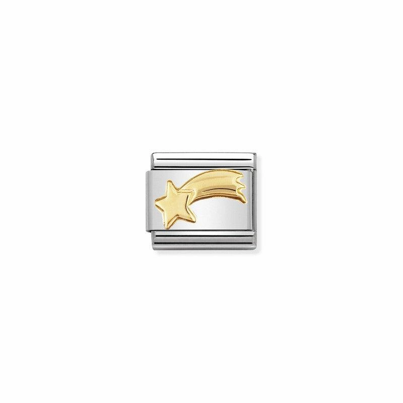Nomination Composable Link Shooting Star, 18K Gold