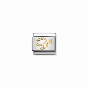 Nomination Composable Link Stethoscope, 18K Gold