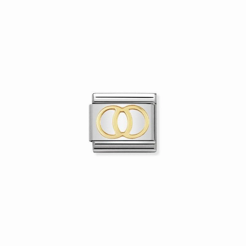Nomination Composable Link Wedding Rings, 18K Gold