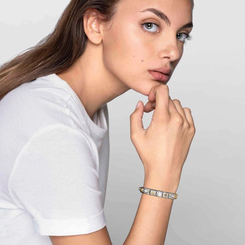 Nomination Composable Link Wife, 18K Gold
