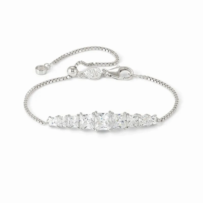 Nomination Daytonight Bracelet, Cubic Zirconia, Sterling Silver