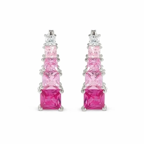 Nomination Daytonight Earrings with Cubic Zirconia, Sterling Silver