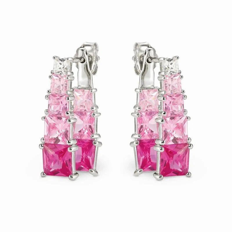 Nomination Daytonight Earrings with Cubic Zirconia, Sterling Silver