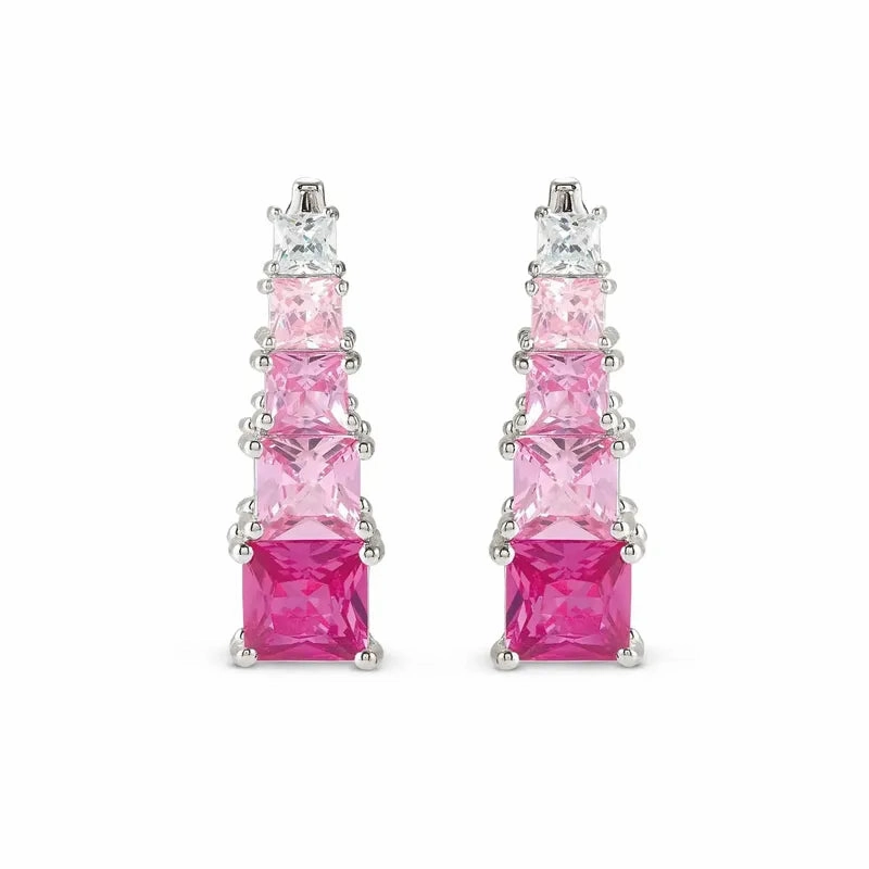 Nomination Daytonight Earrings with Cubic Zirconia, Sterling Silver