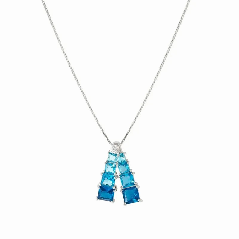 Nomination Daytonight Necklace, Cubic Zirconia, Sterling Silver