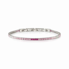 Nomination Daytonight Tennis Bracelet, Cubic Zirconia, Sterling Silver