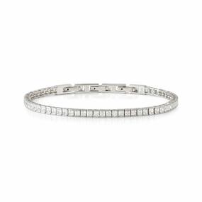 Nomination Daytonight Tennis Bracelet, Cubic Zirconia, Sterling Silver