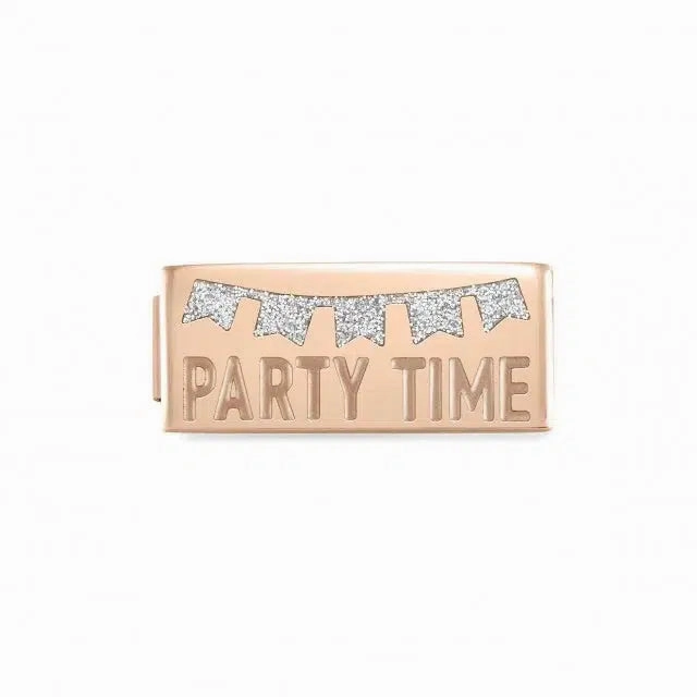 Nomination Double Composable Glam Link, Party Time Glitter
