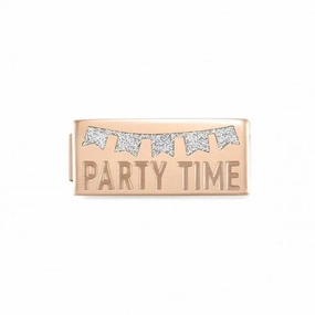Nomination Double Composable Glam Link, Party Time Glitter