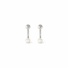 Nomination Fashion Era Earrings with Pearl, Sterling Silver