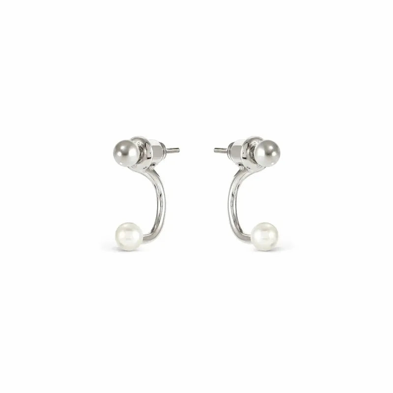 Nomination Fashion Era Earrings with Pearl, Sterling Silver