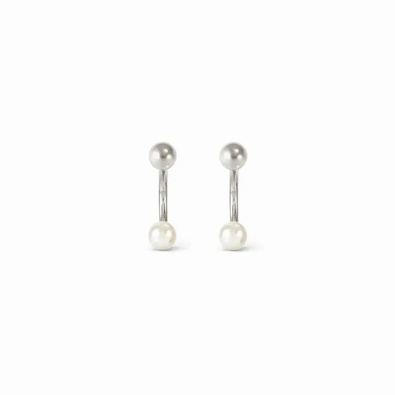 Nomination Fashion Era Earrings with Pearl, Sterling Silver