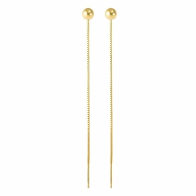 Nomination Fashion Era Pull-Through Earrings, PVD Yellow Gold