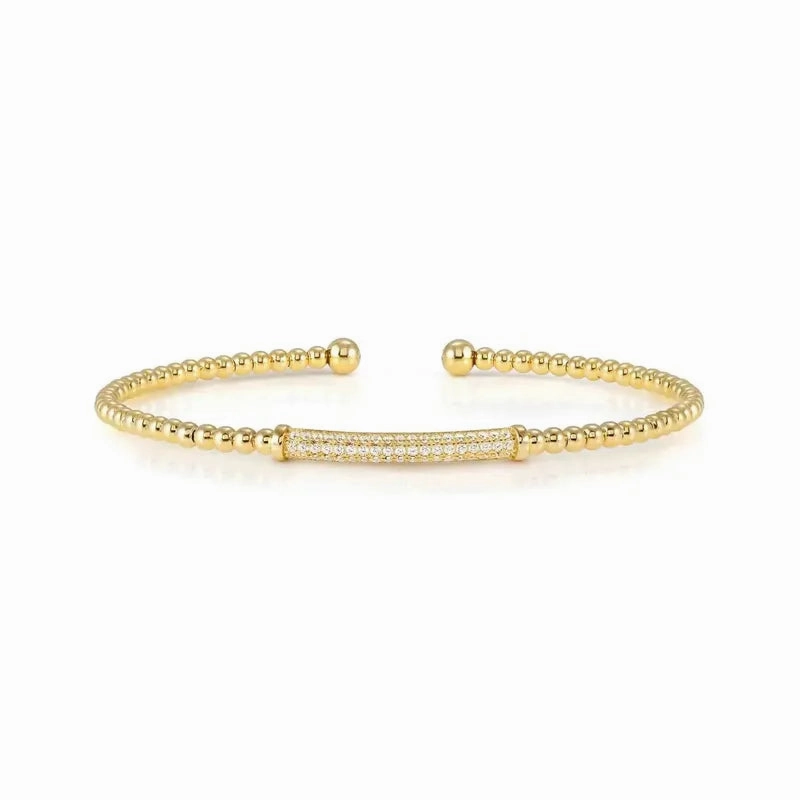 Nomination Fashion Era Semi-Grid Bracelet with Bar, PVD Yellow Gold
