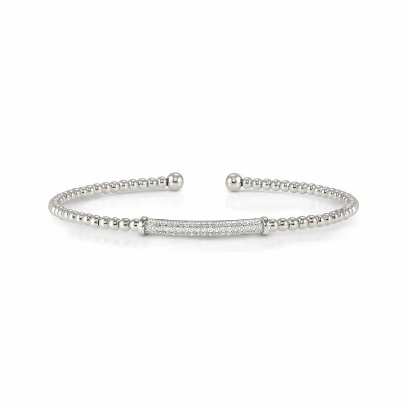 Nomination Fashion Era Semi-Grid Bracelet with Bar, Sterling Silver