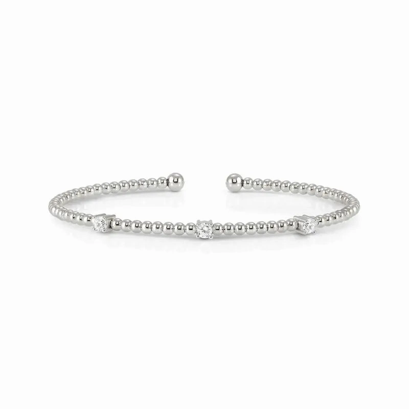 Nomination Fashion Era Semi-Grid Bracelet with Cubic Zirconia, Sterling Silver