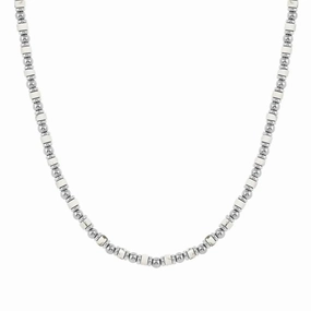 Nomination Instinct Style Sea Ed Necklace with Coloured Stones, Stainless Steel