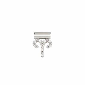 Nomination SeiMia Charm, Aries, Cubic Zirconia, Silver