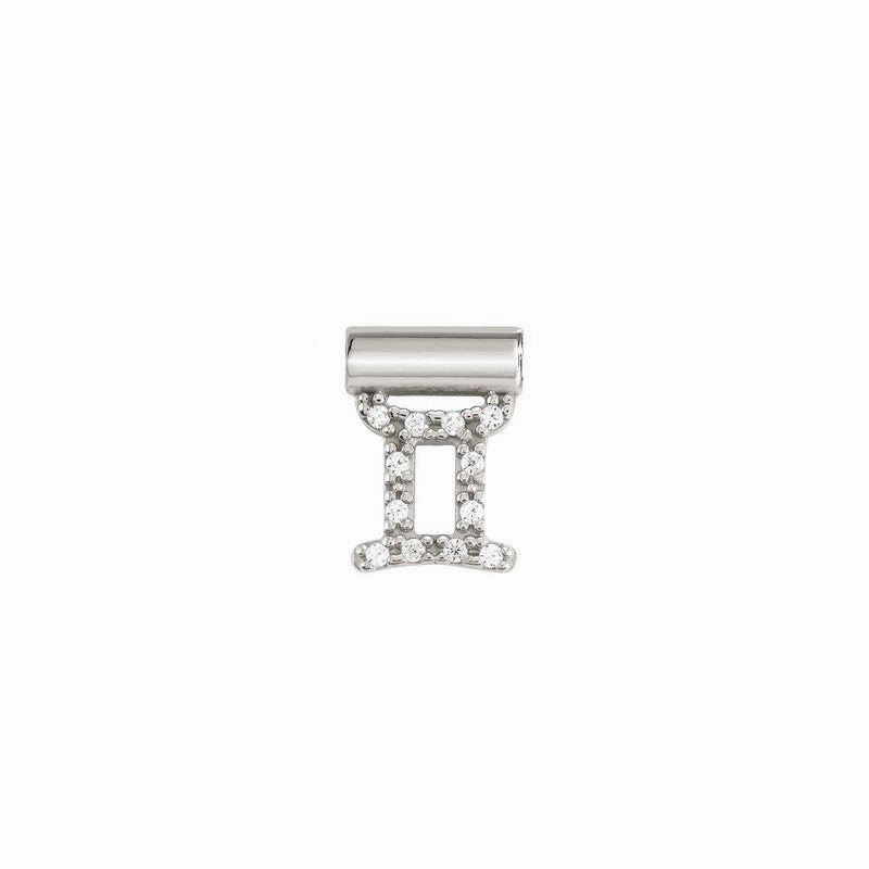 Nomination SeiMia Charm, Gemini, Cubic Zirconia, Silver