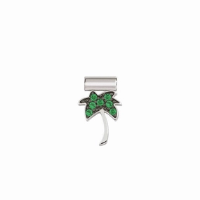 Nomination SeiMia Charm, Palm Tree, Cubic Zirconia, Silver