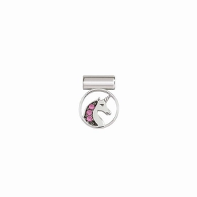 Nomination SeiMia Charm, Unicorn, Cubic Zirconia, Silver