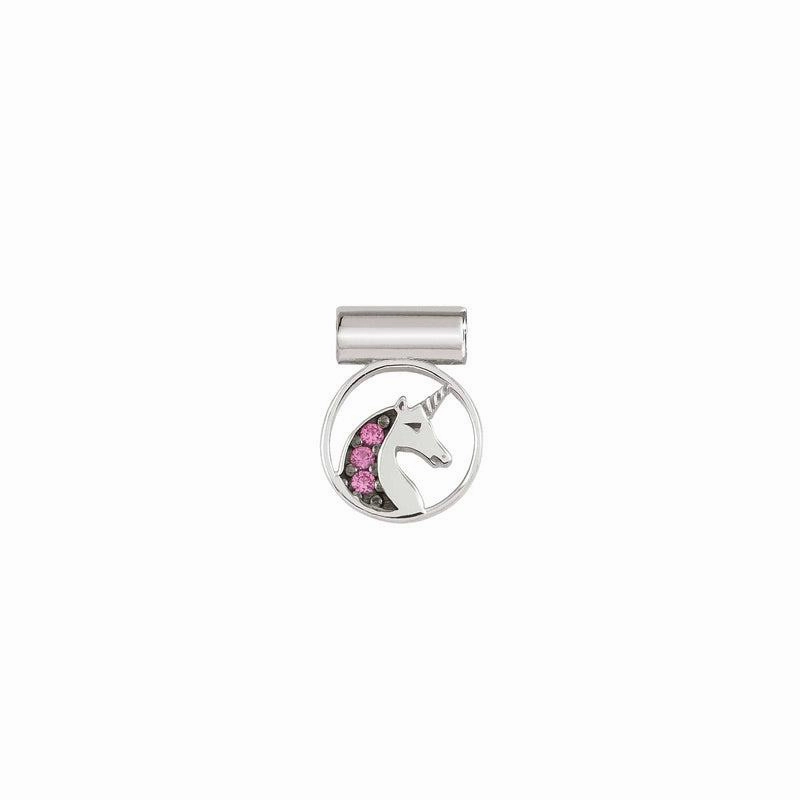 Nomination SeiMia Charm, Unicorn, Cubic Zirconia, Silver