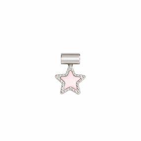 Nomination SeiMia Pendant, Pink Star, Silver & Enamel