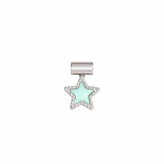 Nomination SeiMia Pendant, Turquoise Star, Silver & Enamel