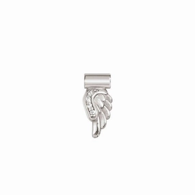 Nomination SeiMia Pendant, Wing, Cubic Zirconia, Silver