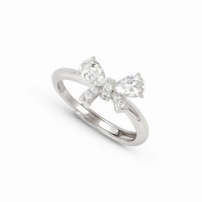 Nomination Shine Me Up Ring, Gemstone Bow