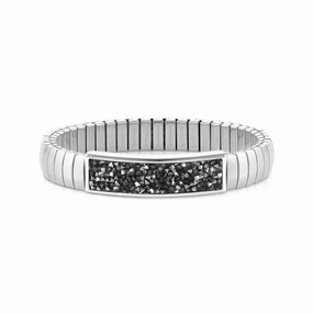 Nomination Stretchable Medium Bracelet With Crystals