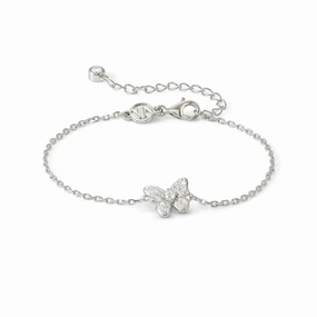 Nomination Sweetmadame Bracelet, Butterfly & Cubic Zirconia, Silver