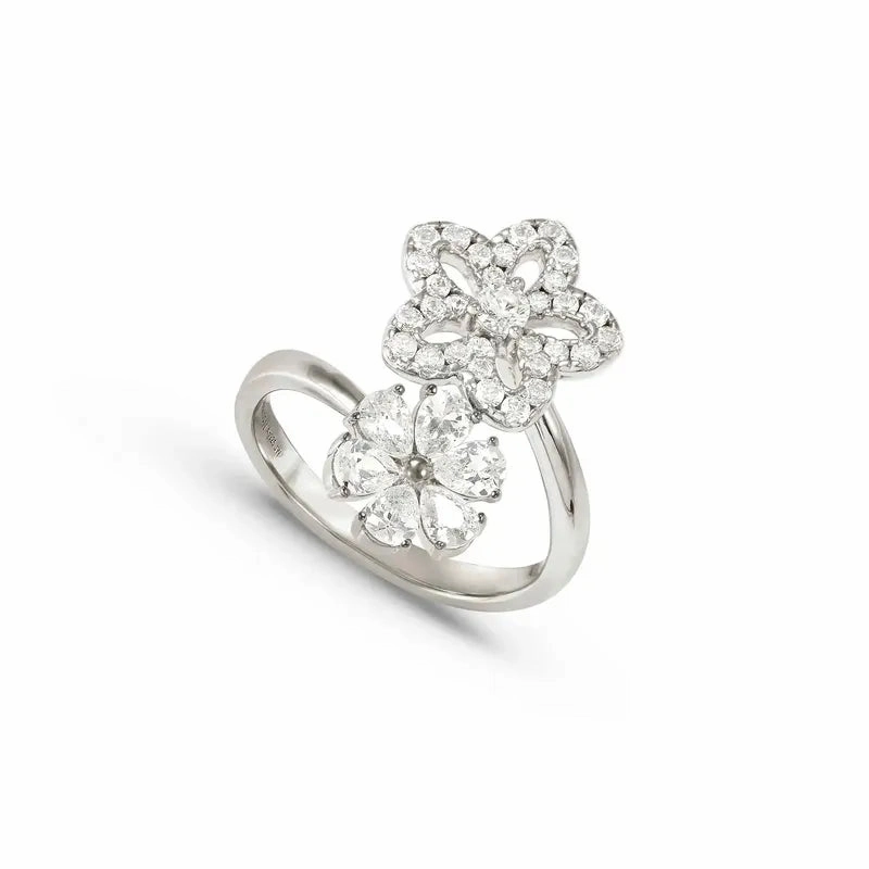Nomination Sweetmadame, Flowers & Cubic Zirconia, Sterling Silver