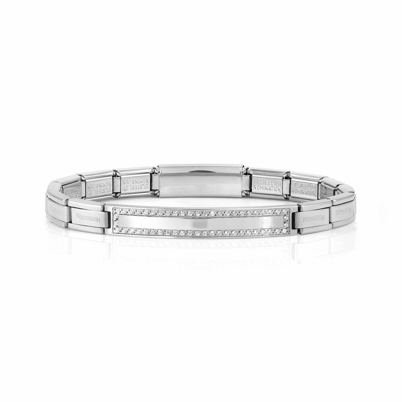 Nomination Trendsetter New York Bracelet, Plate, Stainless Steel