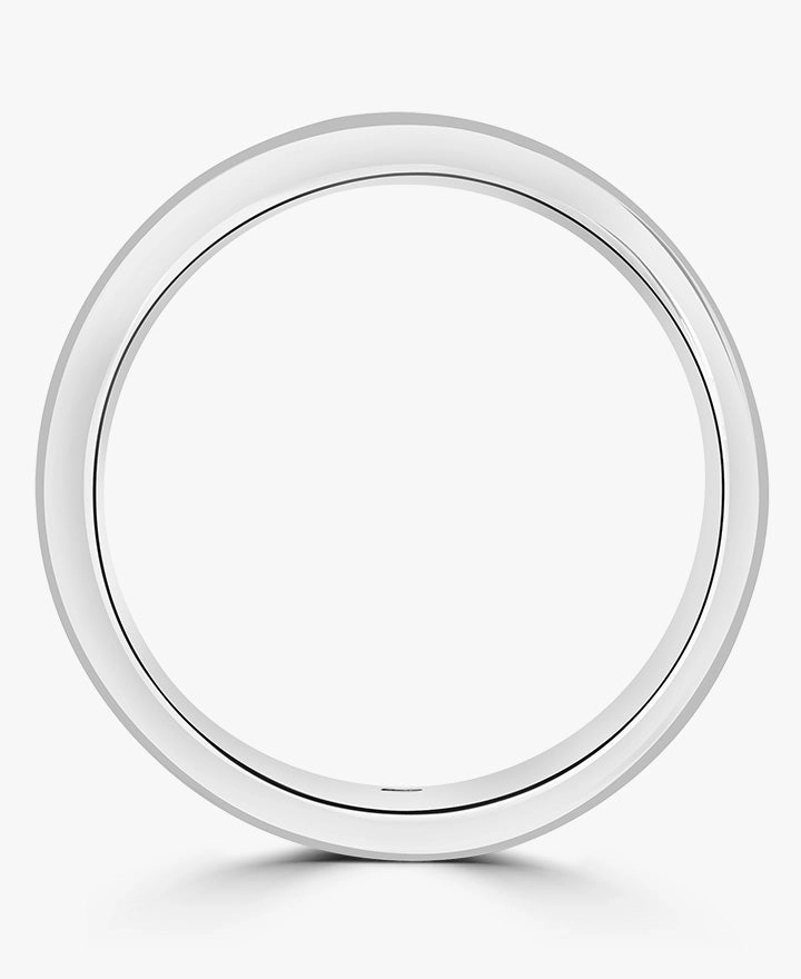 Platinum 0.20ct Round Brilliant And Baguette Cut Diamond Channel Set Half Eternity Ring