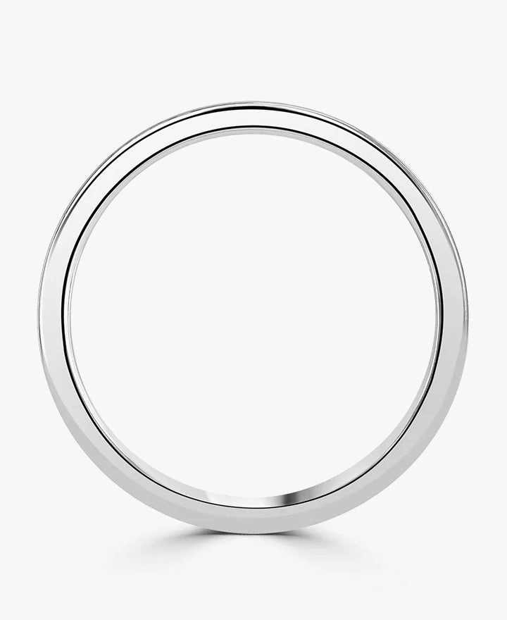 Platinum 0.25ct Round Brilliant Cut Diamond Channel Set Full Eternity Ring