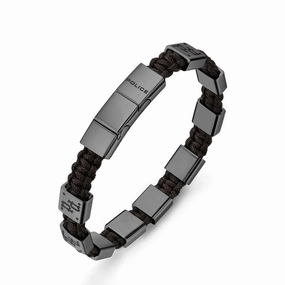 Police Jewellery Iconic Monogram Bracelet