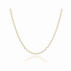 Rachel Reid 14k Gold Diamond Layering Necklace