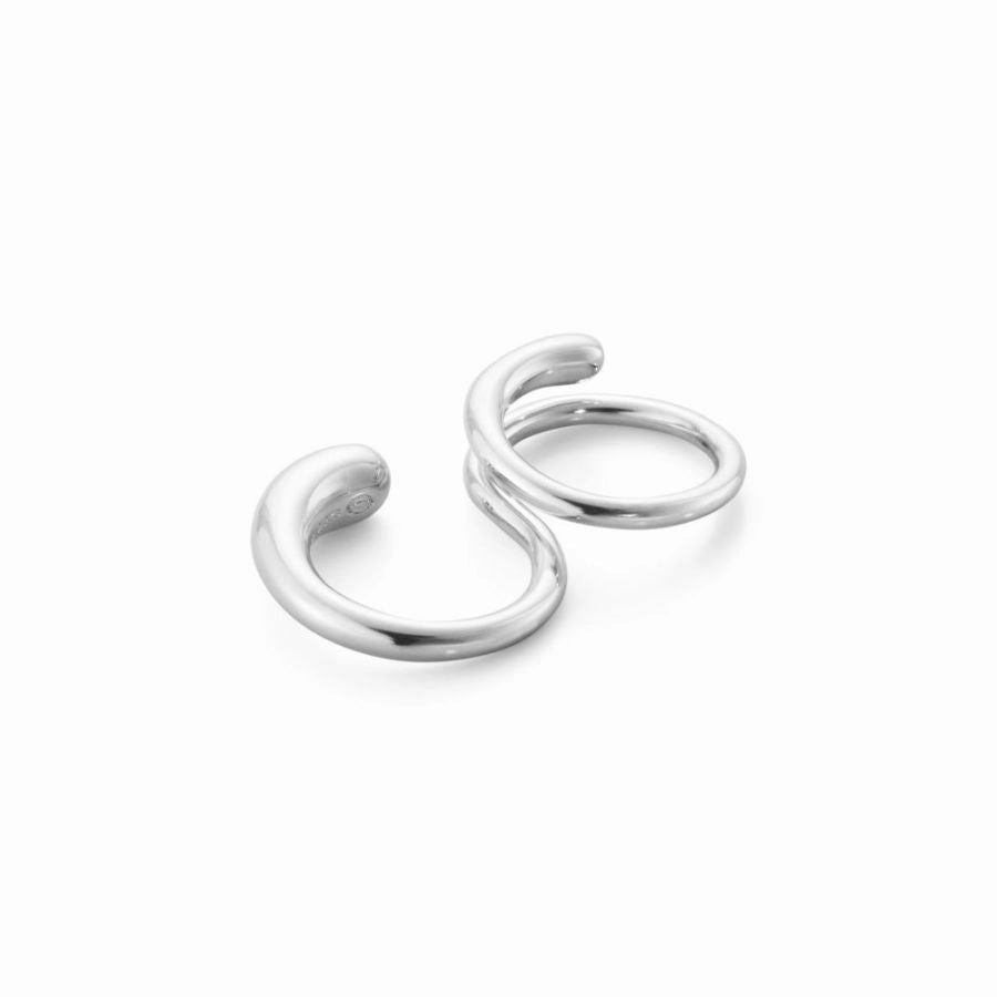 Silver Mercy Double Ring