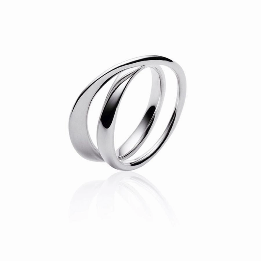 Silver Moebius Ring