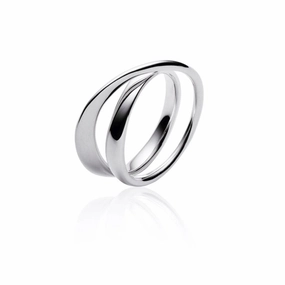 Silver Moebius Ring