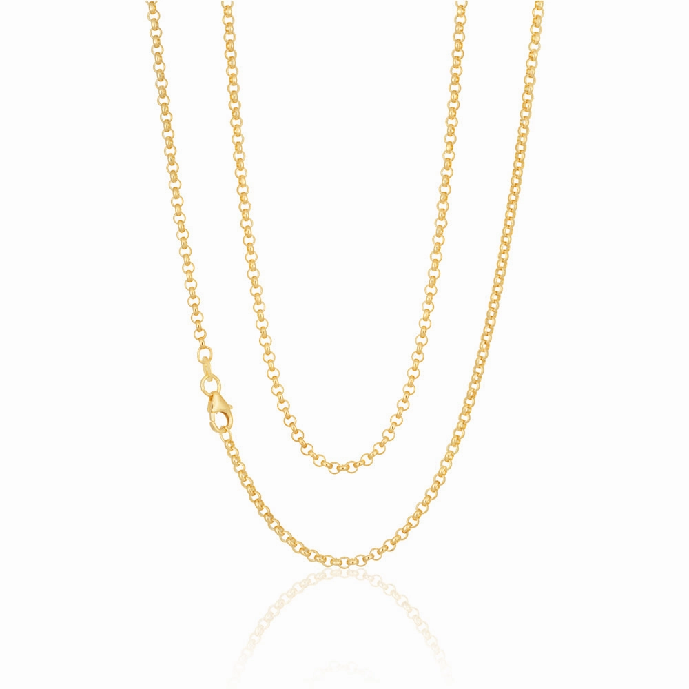 Silverfilled Belcher 50cm Chain 70 Gauge