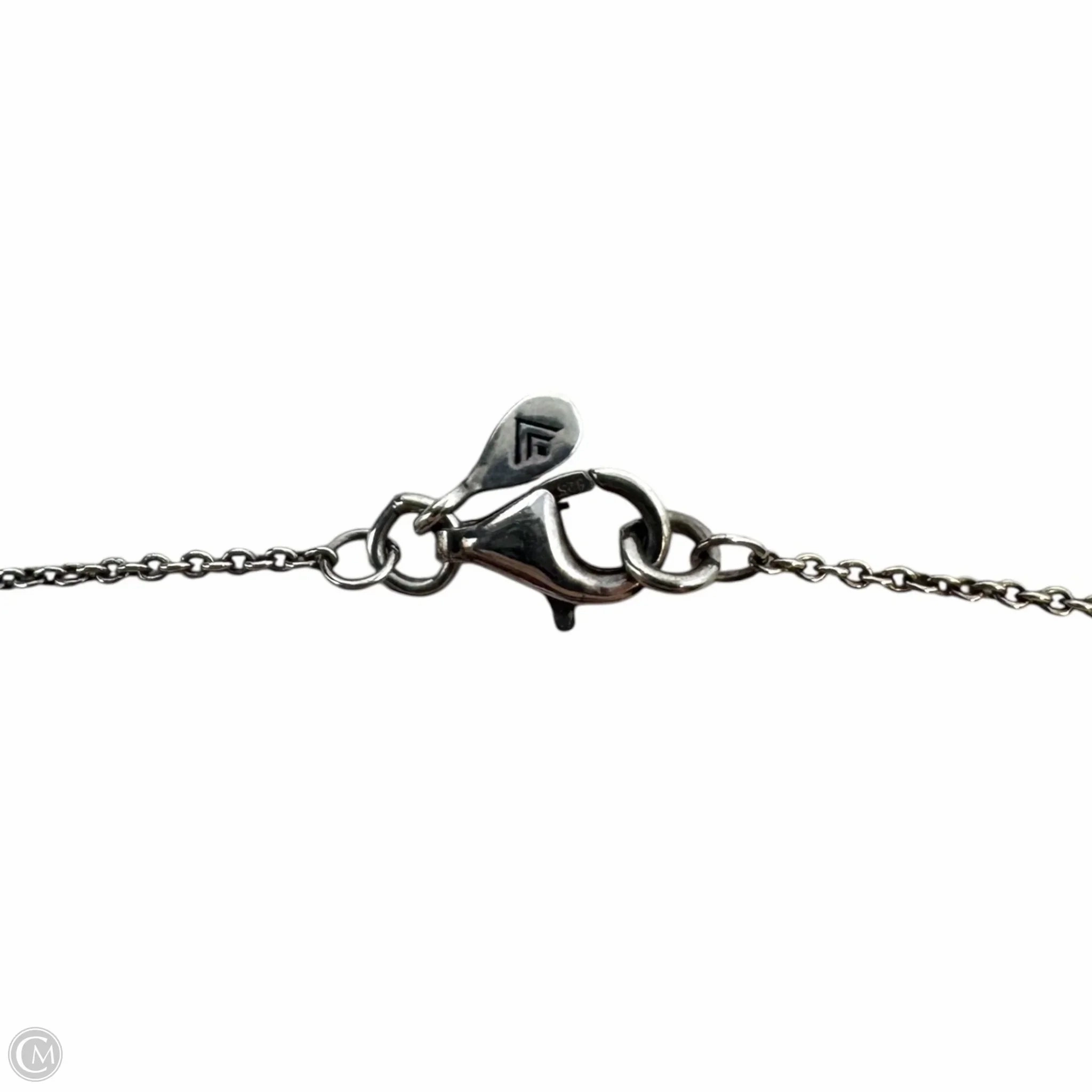 Simplex Horizontal Cross Necklace Sterling Silver By Silpada