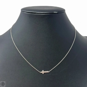 Simplex Horizontal Cross Necklace Sterling Silver By Silpada