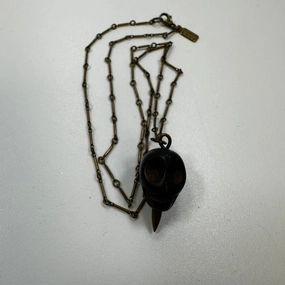 Skull Necklace Charm By Pamela Love