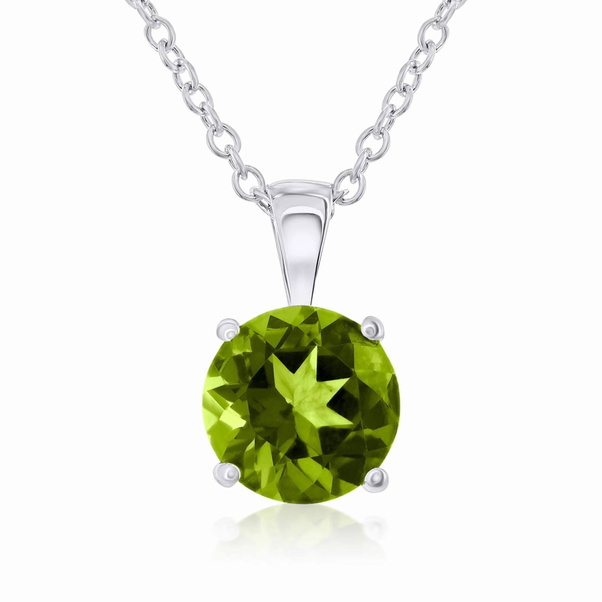 Smyth Jewelers 14k Gold Peridot Pendant Necklace