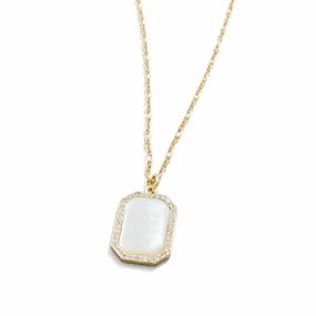 Spartina Bascom Necklace 18" Mother-of-Pearl