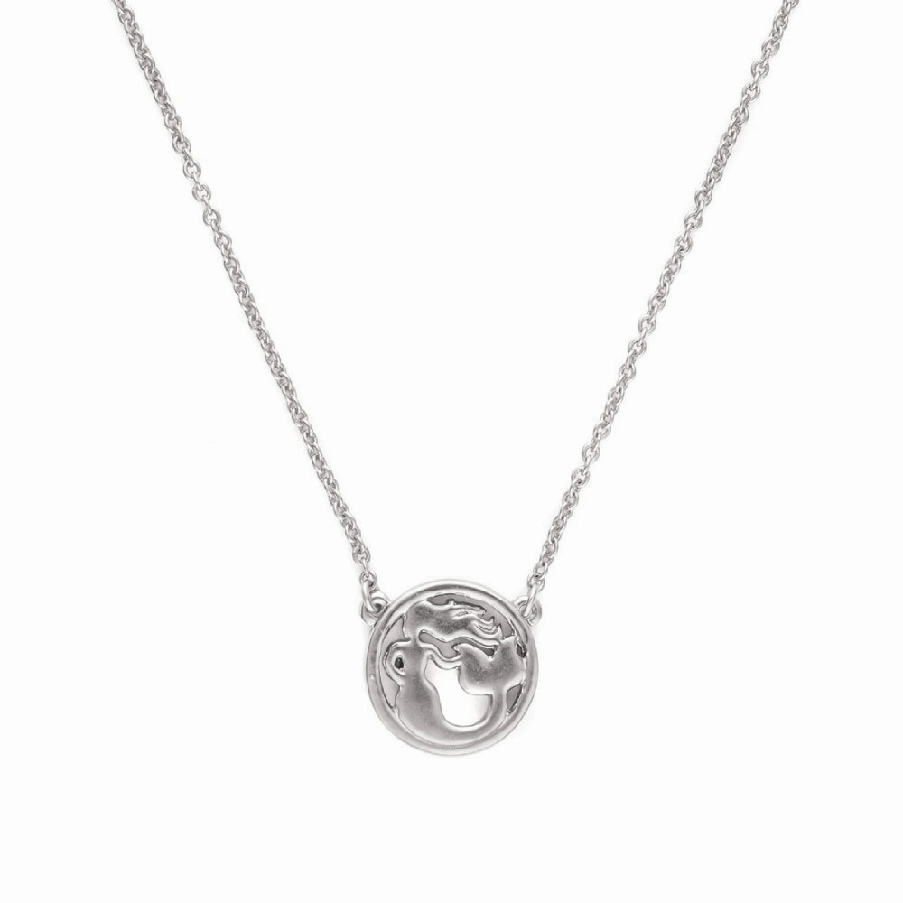 Spartina Sea La Vie 18" Believe/Mermaid Silver Necklace