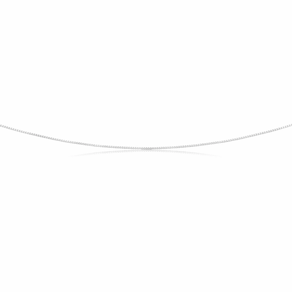 Sterling Silver 45cm 70 Gauge Box Chain