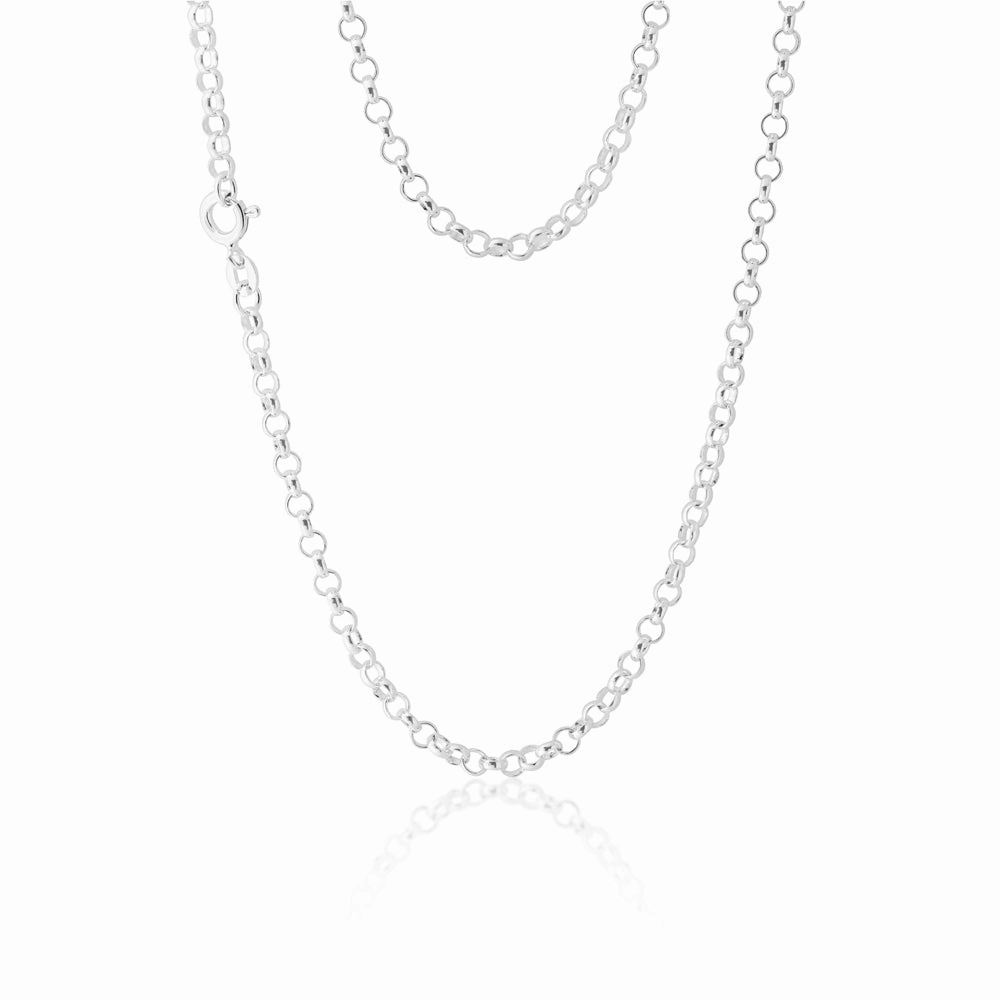 Sterling Silver 50cm 70 Gauge Belcher Chain